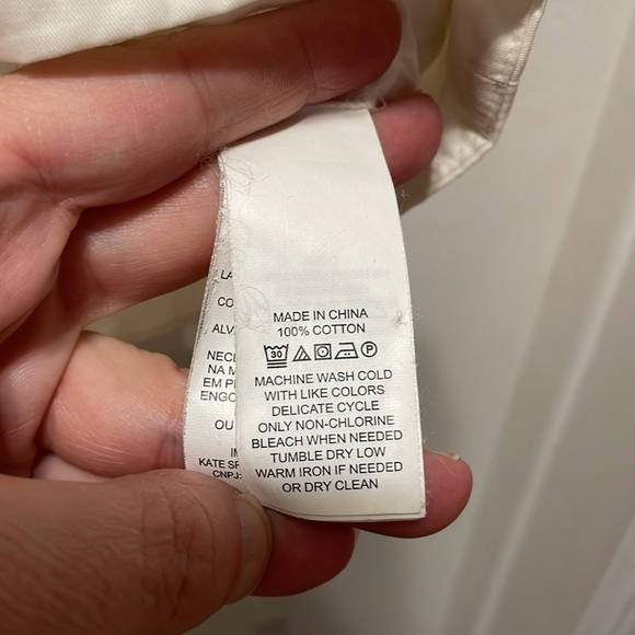 Kate Spade Broome Street oversized blouse - Picture 10 of 10